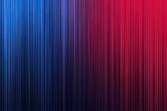 Vertical gradient stripes of vibrant blue and red on a dark background