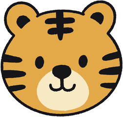 호랑이 얼굴