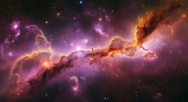 Cosmic Nebulae, Deep Space, Celestial Beauty.