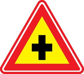 Trafiic Road Sign Symbol