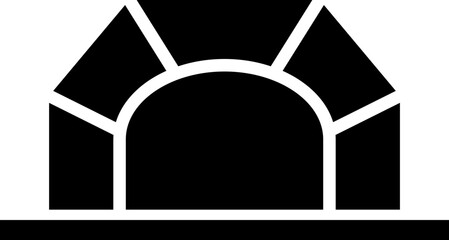 tunnel Trafiic Road Sign Symbol