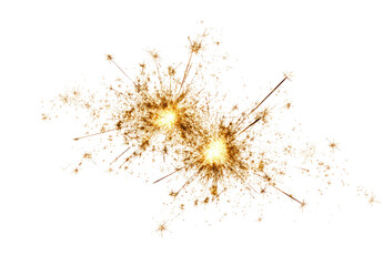 Exploding fireworks display against a black background.  A cluster of sparks and glowing embers, radiating outwards from a central point, creating a dynamic, abstract pattern