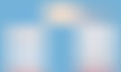 Soft, blurred background with gentle gradients of blue and white, evoking a sense of calm and serenity.