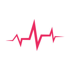 heart beat graph element