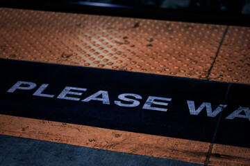 street sign in the city