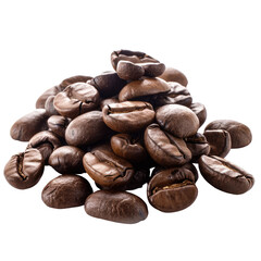 Obraz premium Roasted coffee beans piled high