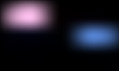 Soft, diffused glowing lights in contrasting pink and blue hues creating a dreamy, abstract atmosphere.