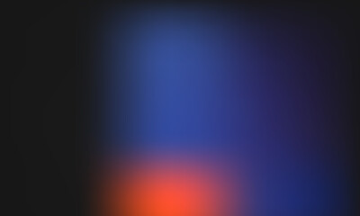 Soft abstract background with vibrant bokeh lights in warm and cool tones