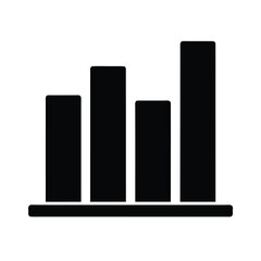 Bar Chart Icon Vector Illustration