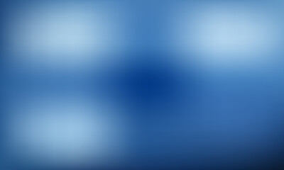Abstract soft blue background with glowing bright circles