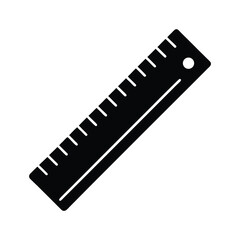 Ruler Icon Vector Illustration