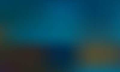 Abstract deep blue and teal gradient with soft blurred light accents