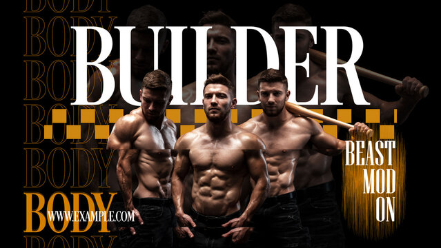 Dynamic Modern Fitness Glitch Promo