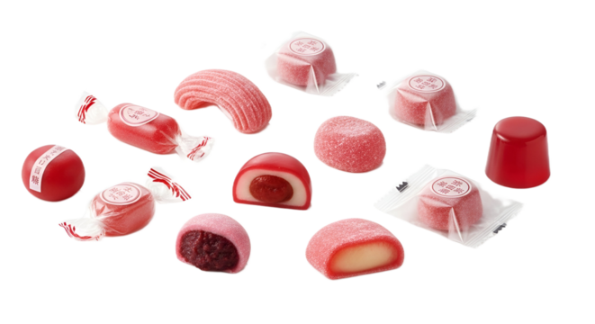 Char Siu Bao Isolated on Transparent Background. Chinese food