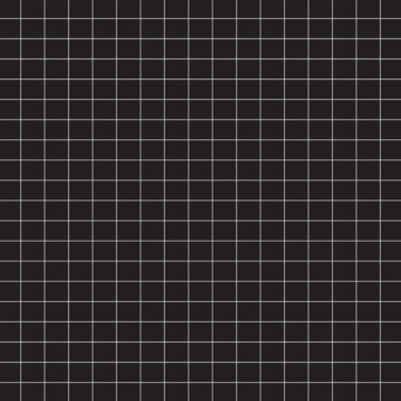 Black grid square graph line full page on white paper background. grid square graph line full page on white paper background, realistic graph paper. printable square grid lines. 