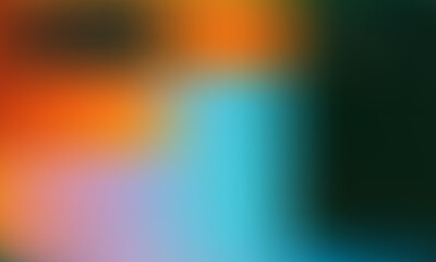 Vibrant abstract gradient with warm and cool color blends creating a dynamic, energetic feel