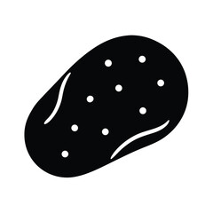 Potato Icon Vector Illustration