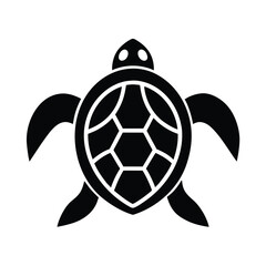 Obraz premium Turtle Icon Vector Illustration