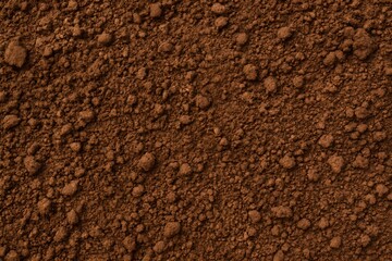 Rich Brown Cocoa Powder Texture Background &ndash; Natural Organic Baking Ingredient in Close-Up Detail