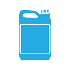 Empty Chemical Plastic Vector