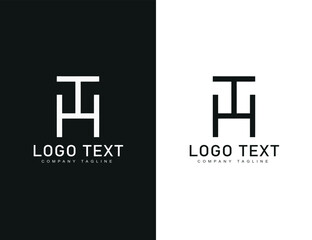 Branding identity corporate vector logo h design