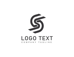 Business corporate S letter logo design