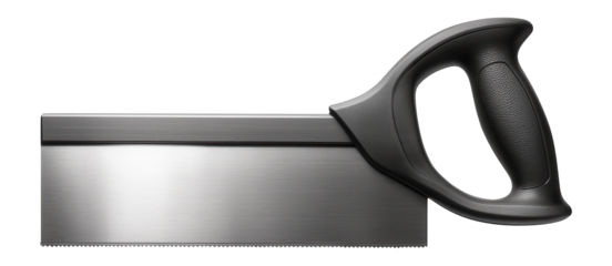 Backsaw with reinforced spine