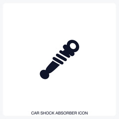 Car Shock Absorber Icon