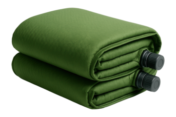 Sleeping pad with self-inflating design