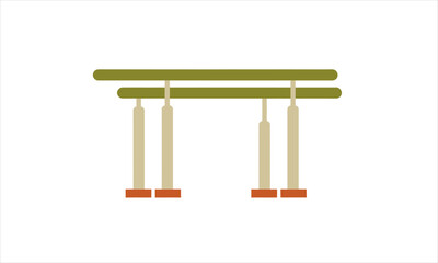 Simple, Decorative Candle Archway Design.