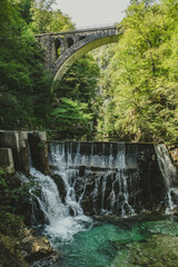 Vintgar Gorge in Slovenia's Julian Alps