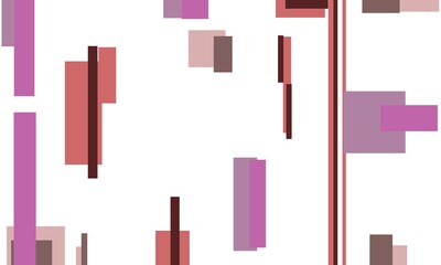 Geometric Abstract Background with Colorful Rectangles