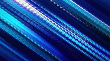 Dynamic futuristic blue light trails with digital art, modern tech background, abstract motion, creative design, advertising concept, website banner

