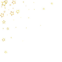 Christmas spirit. Scattered falling stars.