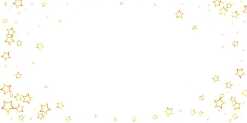 Christmas spirit. Scattered falling stars.