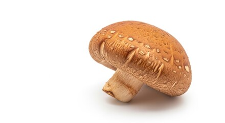 Shiitake mushroom isolated on white background