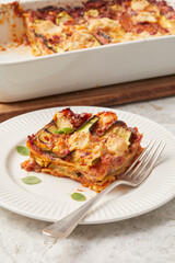 Zucchini lasagna