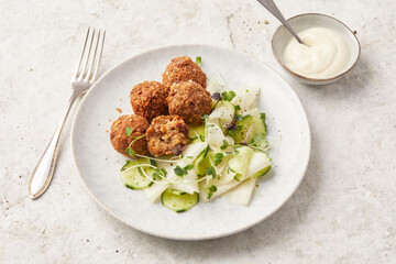 Almond rice balls