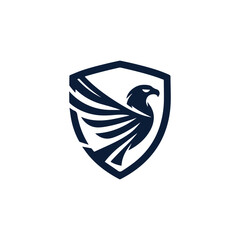 Eagle strong shield logo