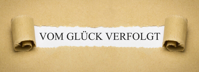 Vom Glück verfolgt © magele-picture