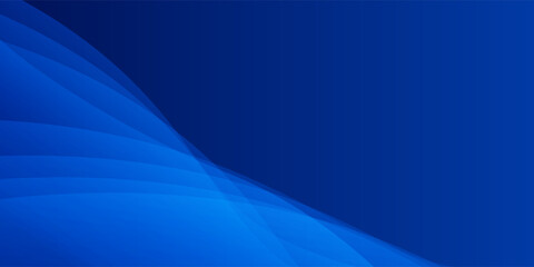 Abstract Blue Wave Design with Smooth Curves and Gradient Layers eps10