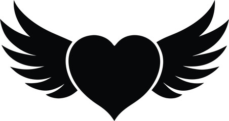 Winged Heart Icon