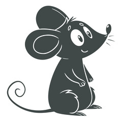 mouse icon and logo design vector shelty   
