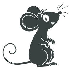 mouse icon and logo design vector shelty   