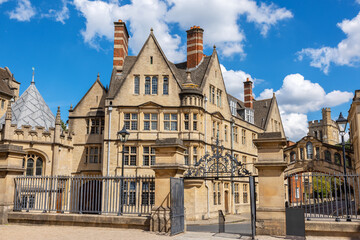 Fototapeta premium Hertford College building. Oxford, England