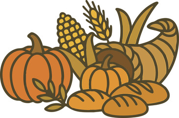 호박, 옥수수, 가을, 주황, 식물, 추수 감사절, 할로윈, 먹을것, 수확, 과일, 나뭇잎, 야채, 계절, 박, 곡류, 네이처, 채식주의, 10월, 익는, orange,열매