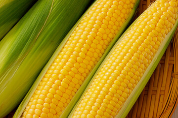 新鮮なとうもろこし　Fresh Sweet Corn