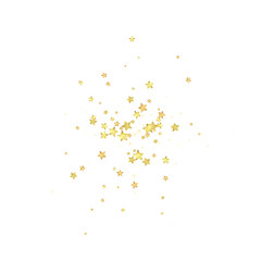 Magic stars vector overlay.  Gold stars scattered