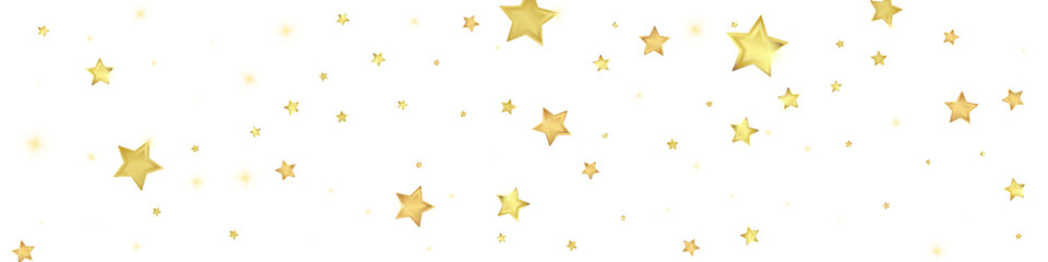 Magic stars vector overlay.  Gold stars scattered