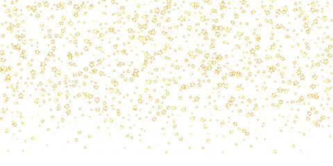 Christmas spirit. Scattered falling stars.